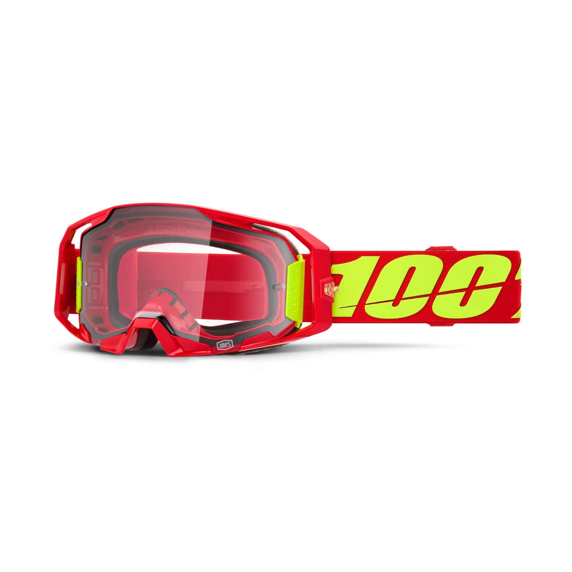 100% ARmatic Goggles Red / Clear Lens FREE 1 YEAR Returns, FREE UK Delivery | ThrottleChimp