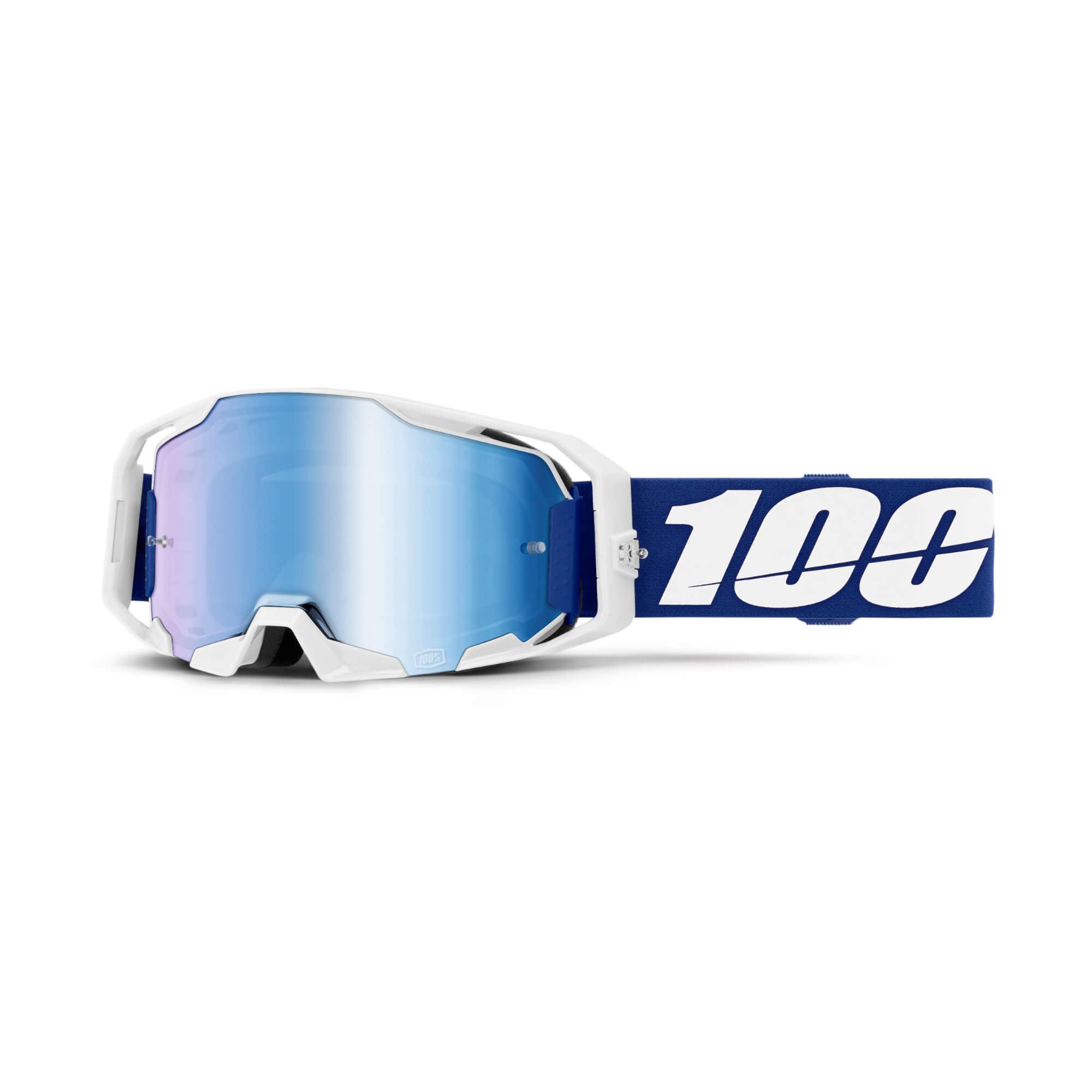 100% ARmatic Goggles Blue / Mirror Blue Lens FREE 1 YEAR Returns, FREE UK Delivery | ThrottleChimp