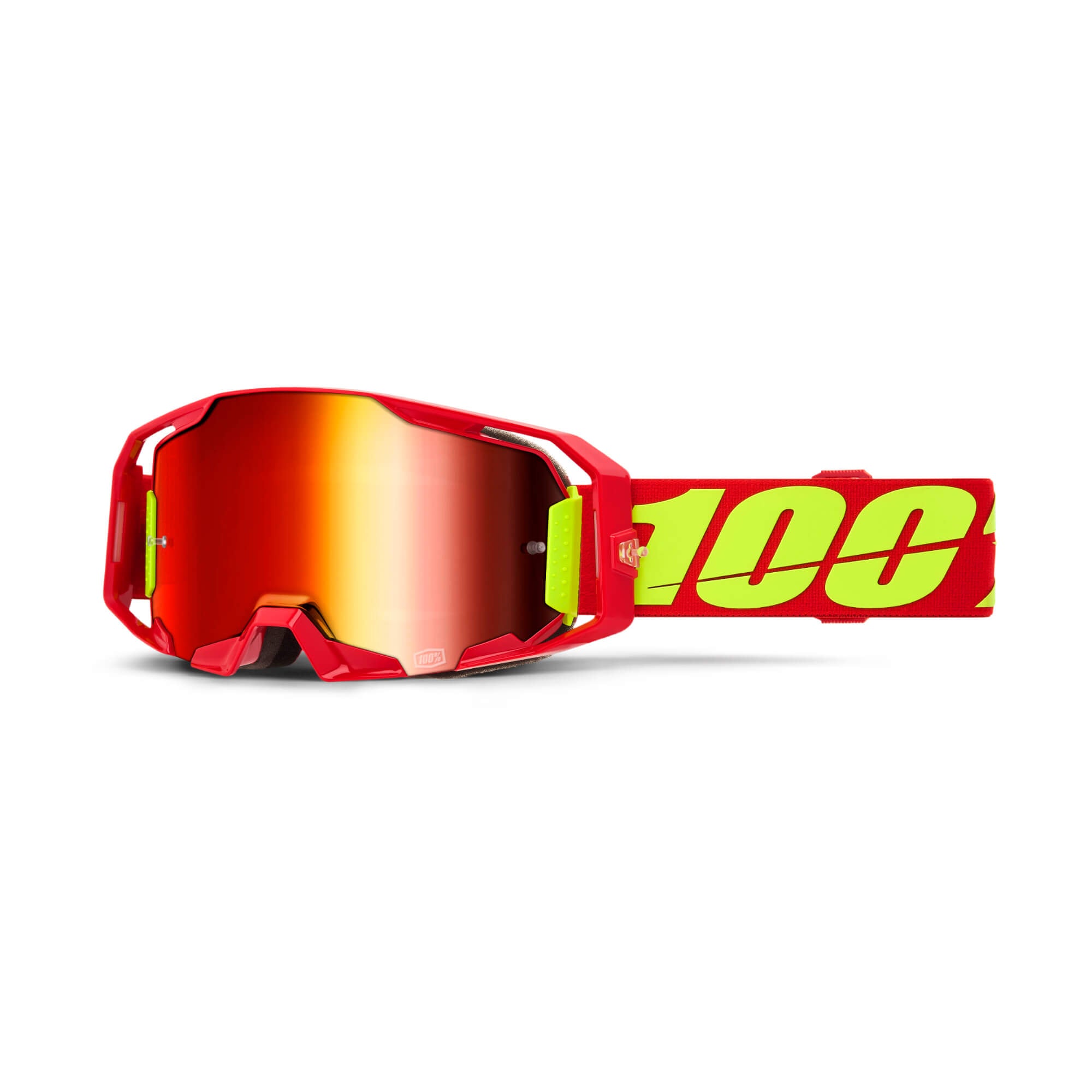 100% ARmatic Goggles Red / Mirror Red Lens FREE 1 YEAR Returns, FREE UK Delivery | ThrottleChimp