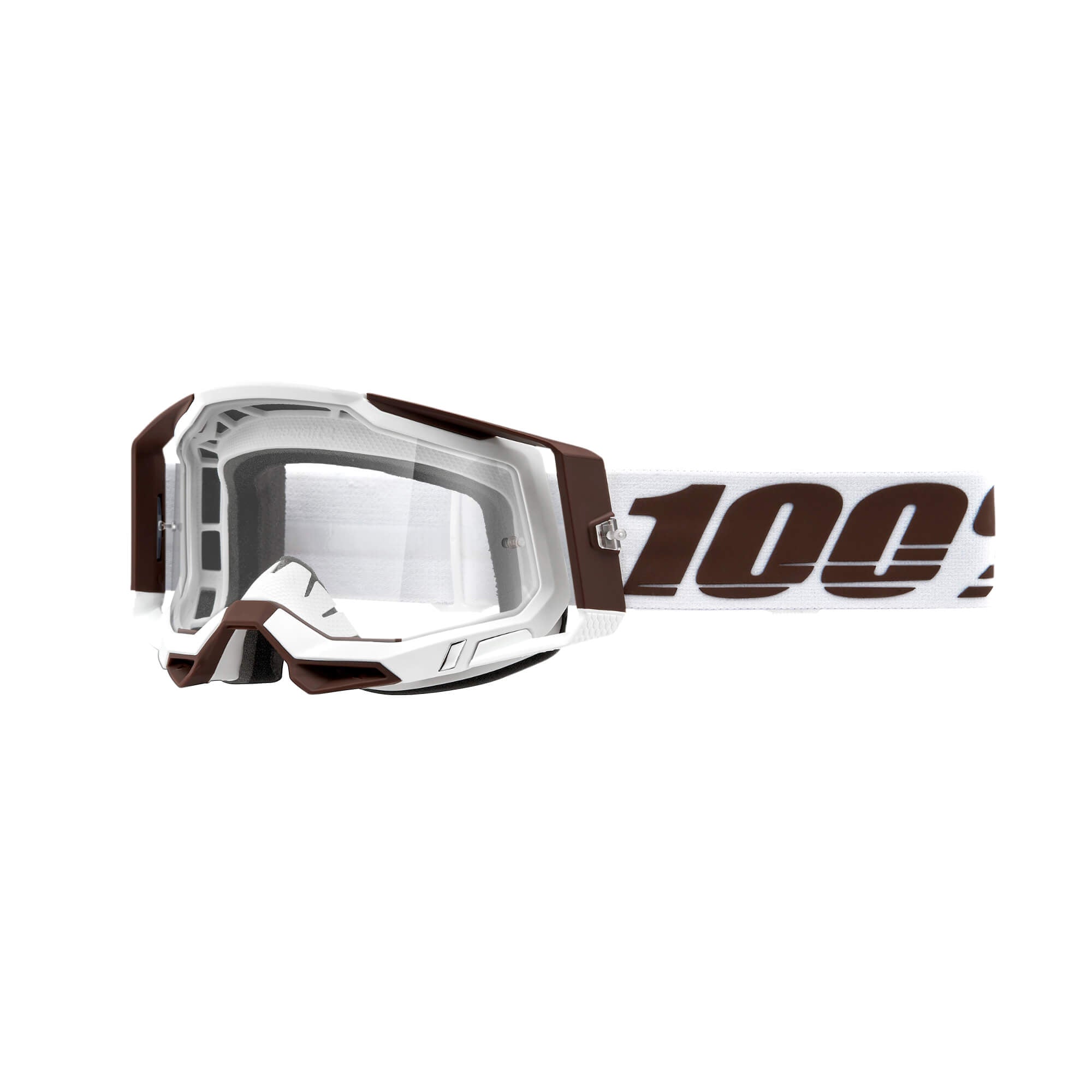 100% Racecraft 2 Goggles Snowbird / Clear Lens FREE 1 YEAR Returns, FREE UK Delivery | ThrottleChimp