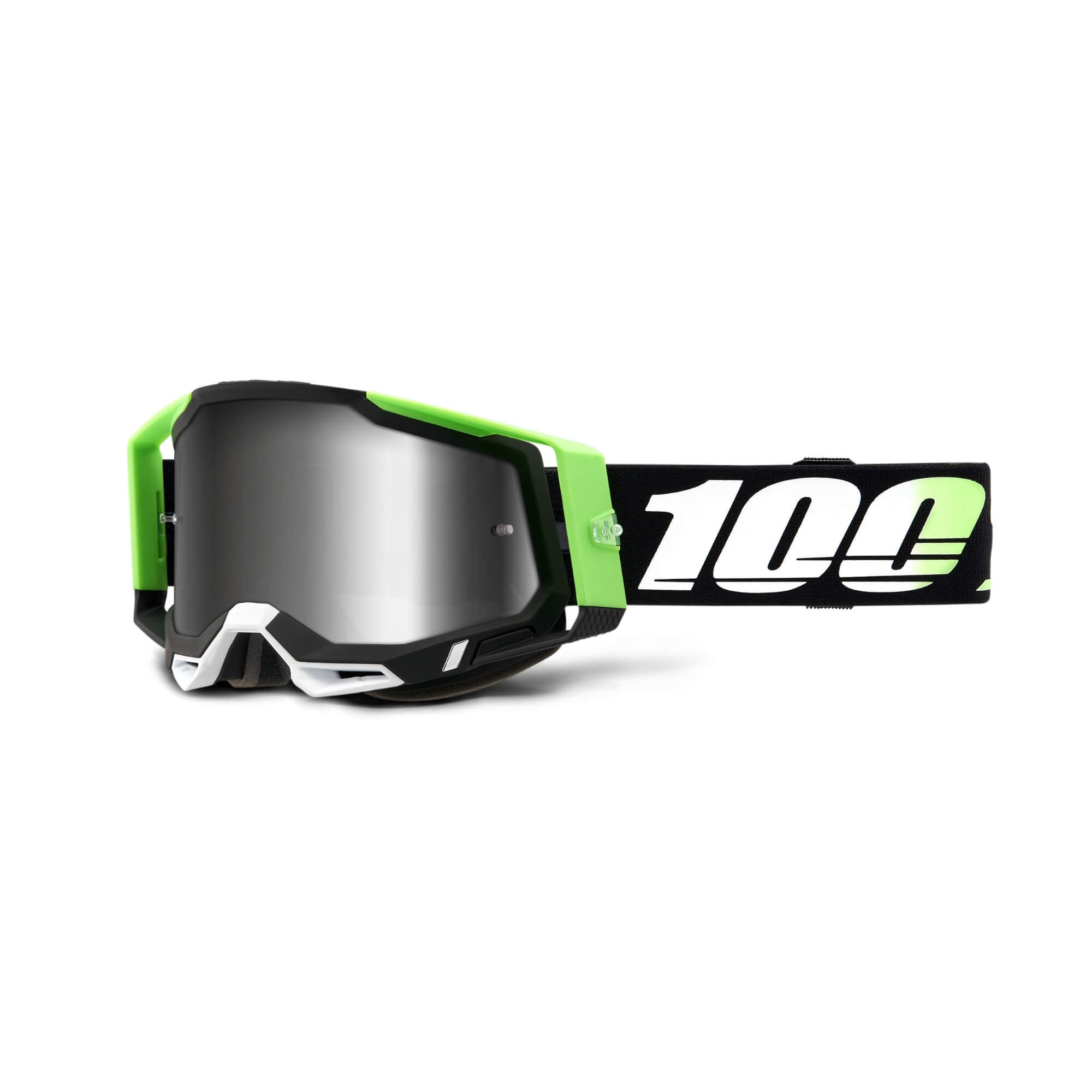 100% Racecraft 2 Goggles Kalkuta / Silver Mirror Lens FREE 1 YEAR Returns, FREE UK Delivery | ThrottleChimp