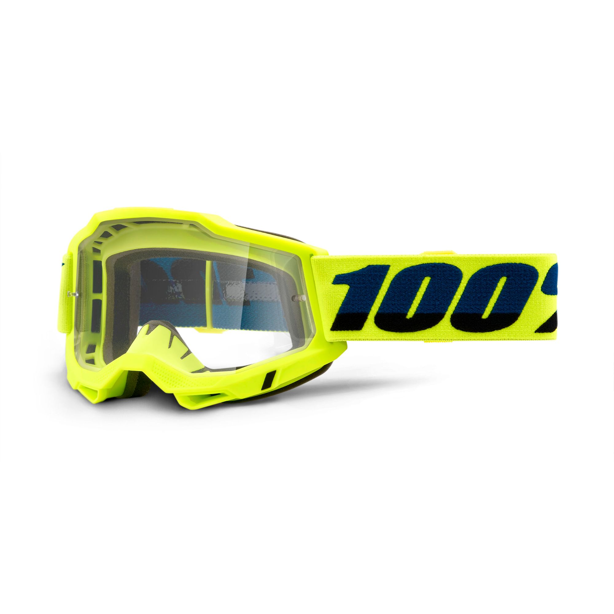 100% Accuri 2 OTG Goggles Yellow / Clear Lens FREE 1 YEAR Returns, FREE UK Delivery | ThrottleChimp