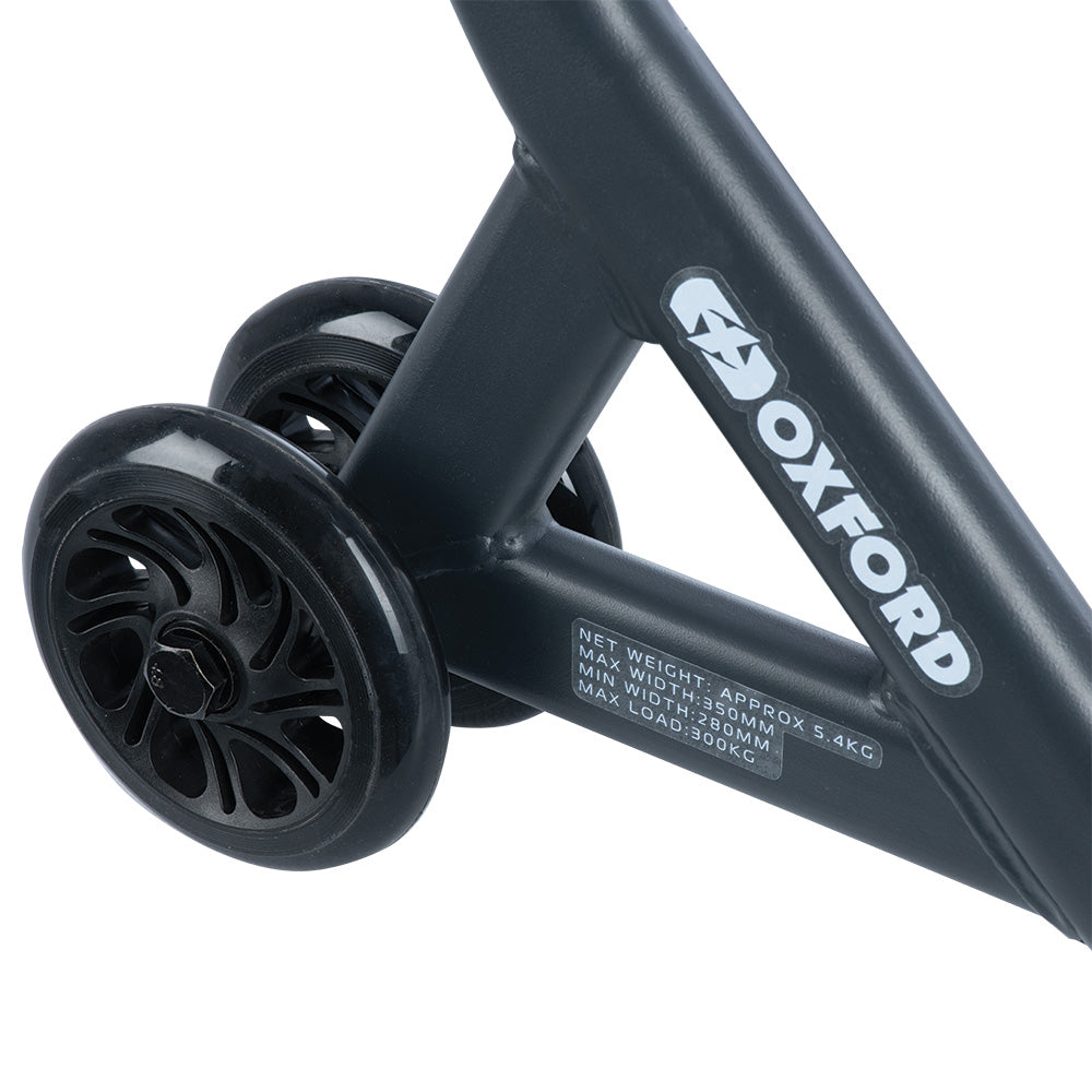 Oxford Zero-G Rear Paddock Stand Grey (Image 7) - ThrottleChimp