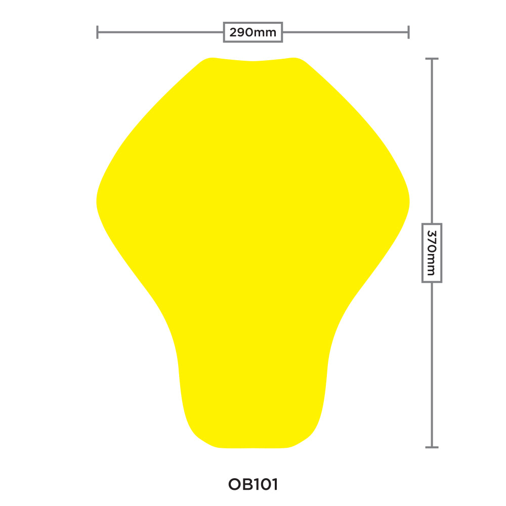 Oxford Insert Protector Level 2 Back (Image 5) - ThrottleChimp