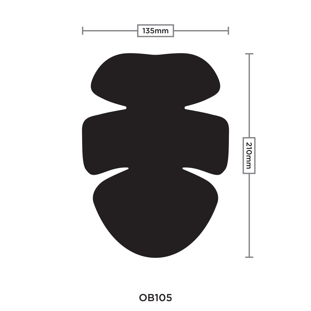 Oxford Insert Protector Level 1 Elbow - Pair FREE 1 YEAR Returns, FREE UK Delivery | ThrottleChimp