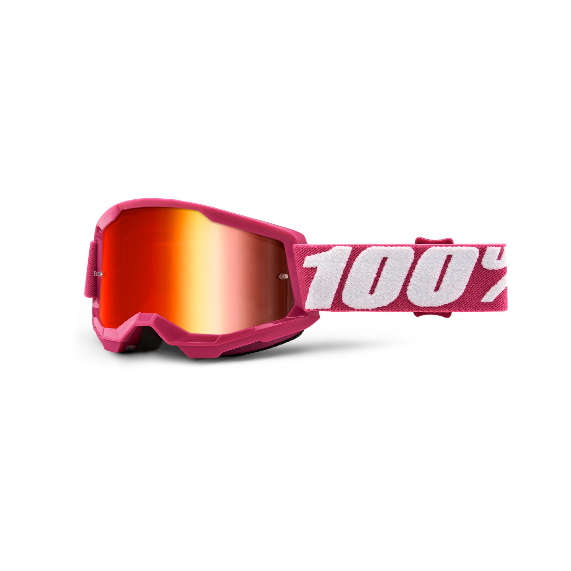 100% Strata 2 Youth Goggles Fletcher / Red Mirror Lens FREE 1 YEAR Returns, FREE UK Delivery | ThrottleChimp