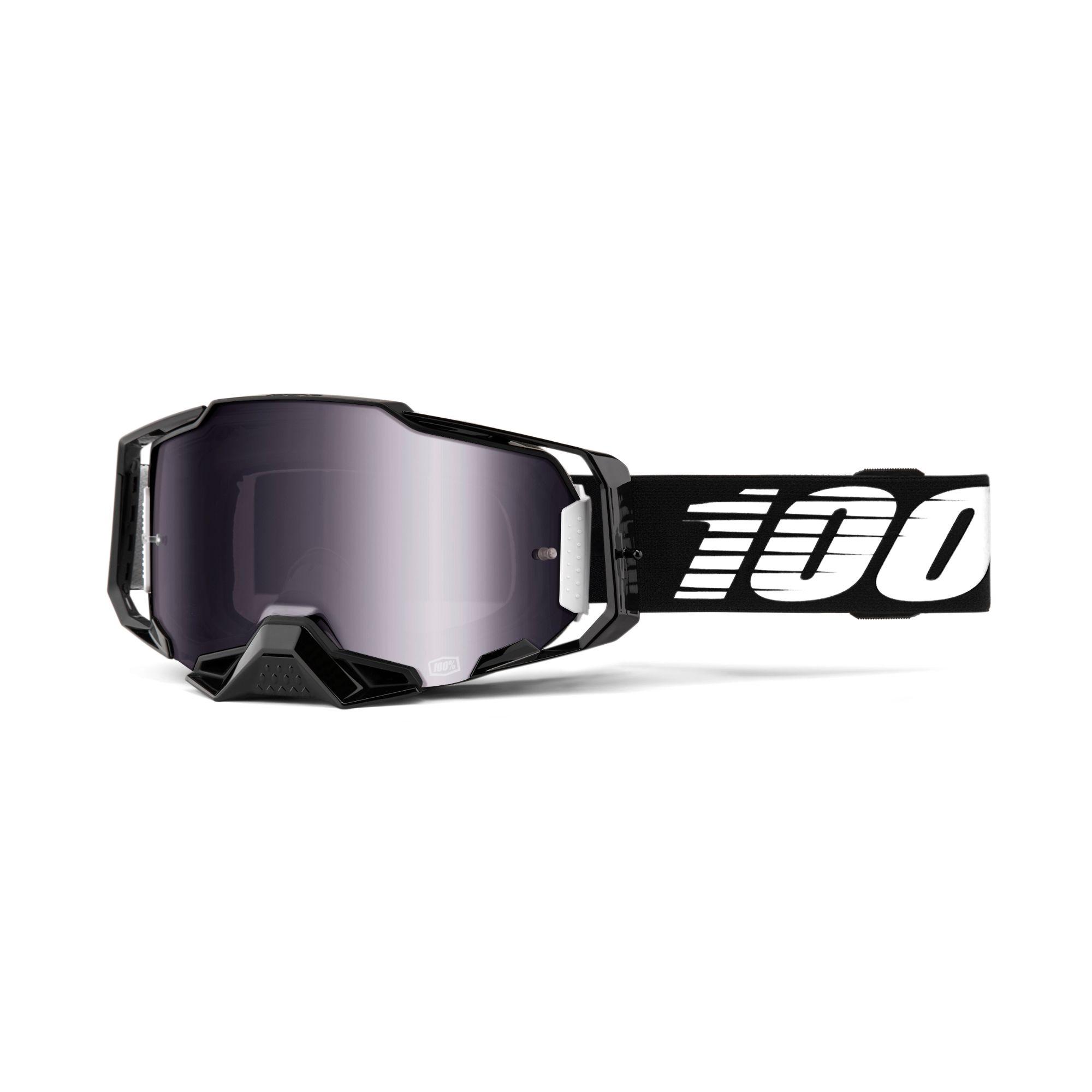 100% Armega Goggles Black Essential / Silver Mirror Lens FREE 1 YEAR Returns, FREE UK Delivery | ThrottleChimp