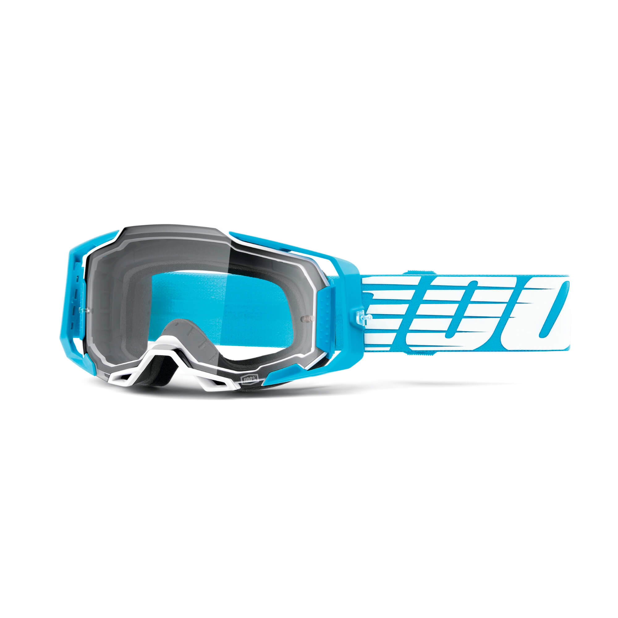 100% Armega Goggles Sky / Clear Lens FREE 1 YEAR Returns, FREE UK Delivery | ThrottleChimp