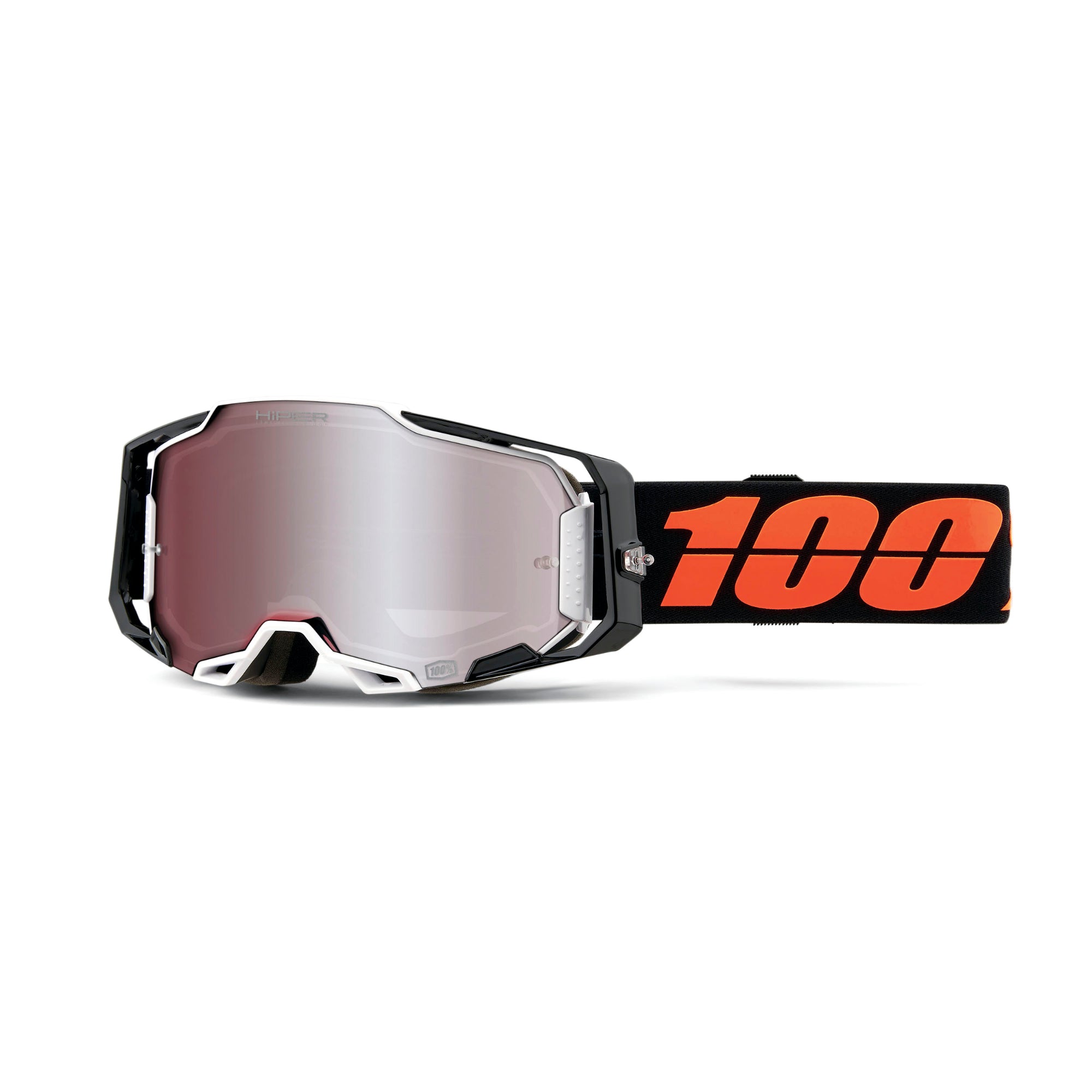 100% Armega Goggles Blacktail - HiPER Silver Mirror Lens FREE 1 YEAR Returns, FREE UK Delivery | ThrottleChimp