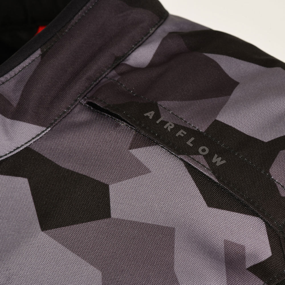 Oxford Delta 1.0 Textile Jacket Camo Grey / Black (Image 2) - ThrottleChimp