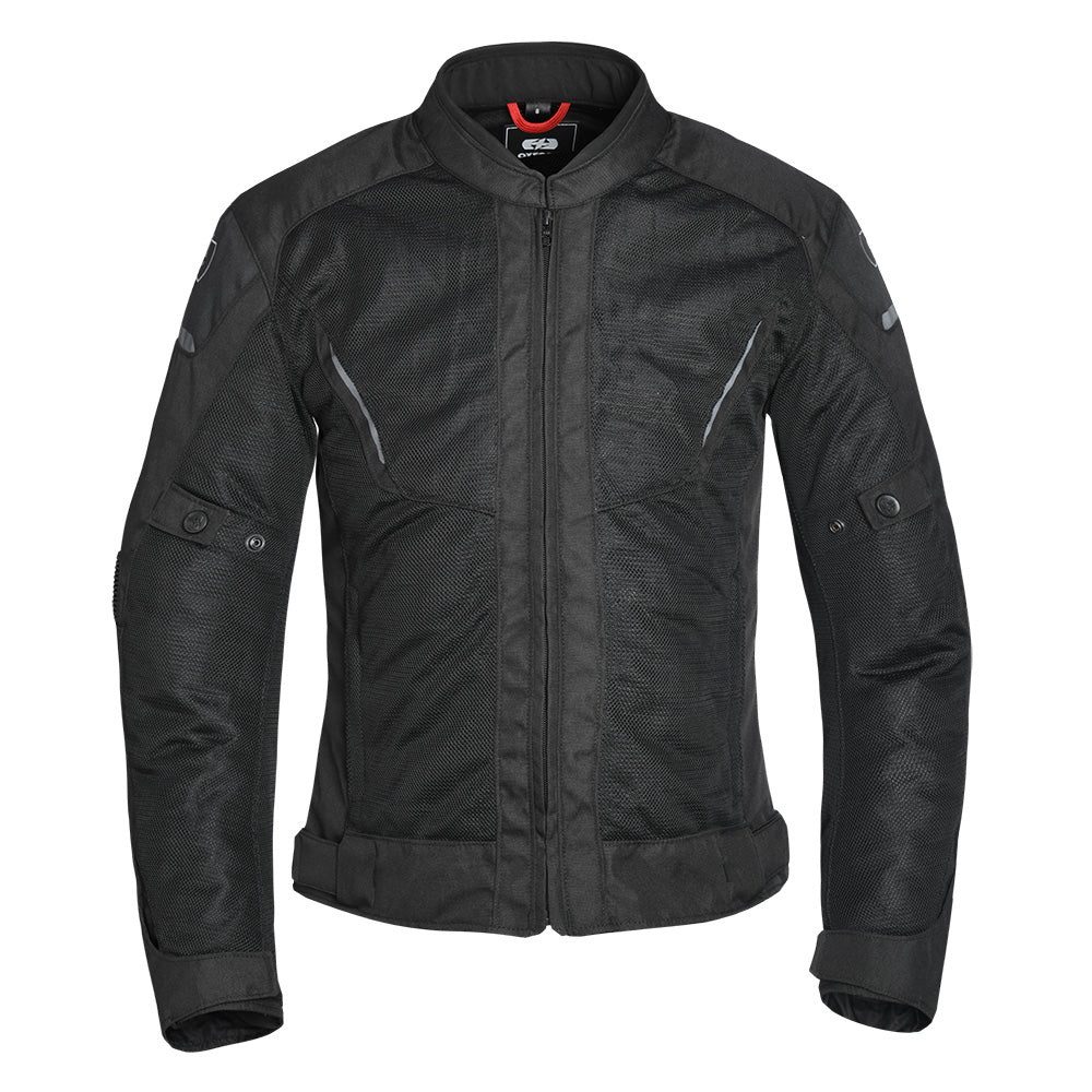 Oxford Iota 1.0 Air Ladies Textile Jacket Stealth Black (Image 4) - ThrottleChimp