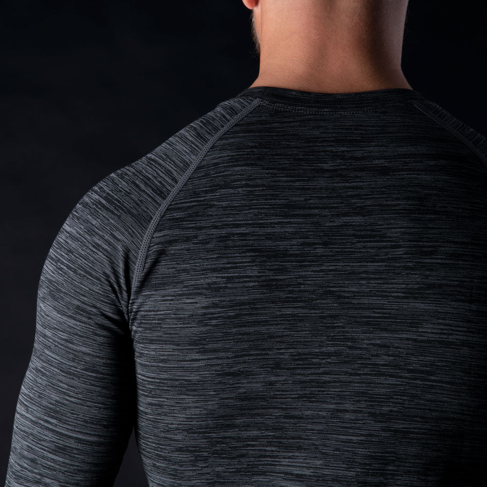 Oxford Advanced Base Layer Top Charcoal Marl FREE 1 YEAR Returns, FREE UK Delivery | ThrottleChimp