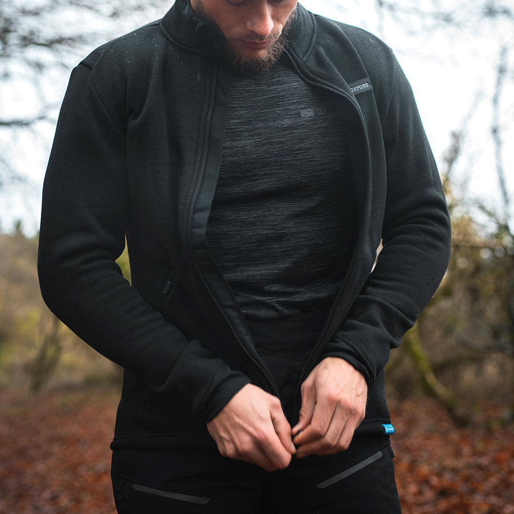 Oxford Advanced Base Layer Top Charcoal Marl FREE 1 YEAR Returns, FREE UK Delivery | ThrottleChimp