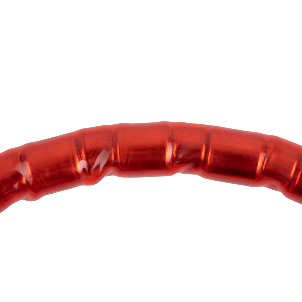 Oxford Barrier Armoured Cable Lock Red - 1.4m x 25mm (Image 5) - ThrottleChimp