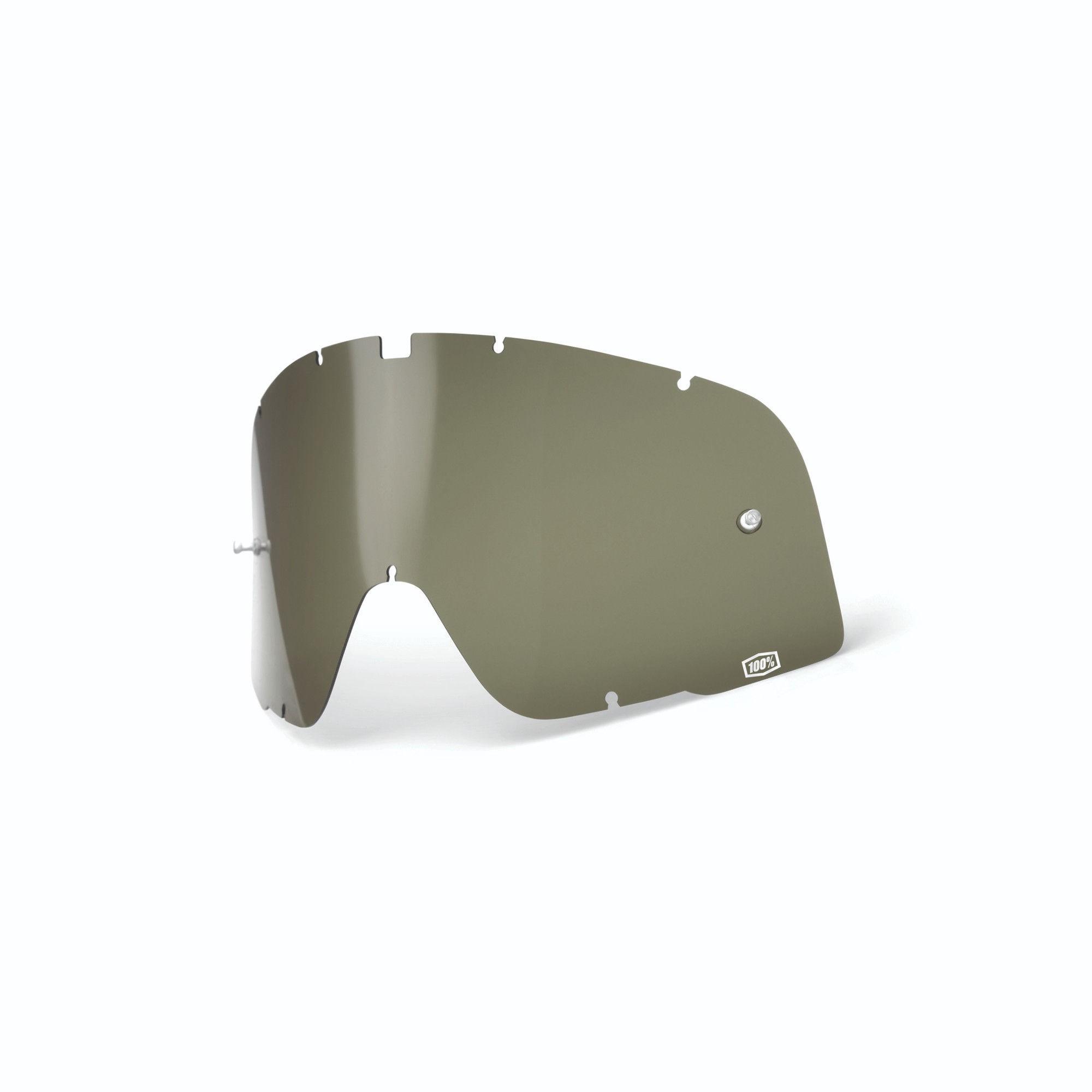 100% Barstow Replacement Dalloz Curved Lens Olive FREE 1 YEAR Returns, FREE UK Delivery | ThrottleChimp