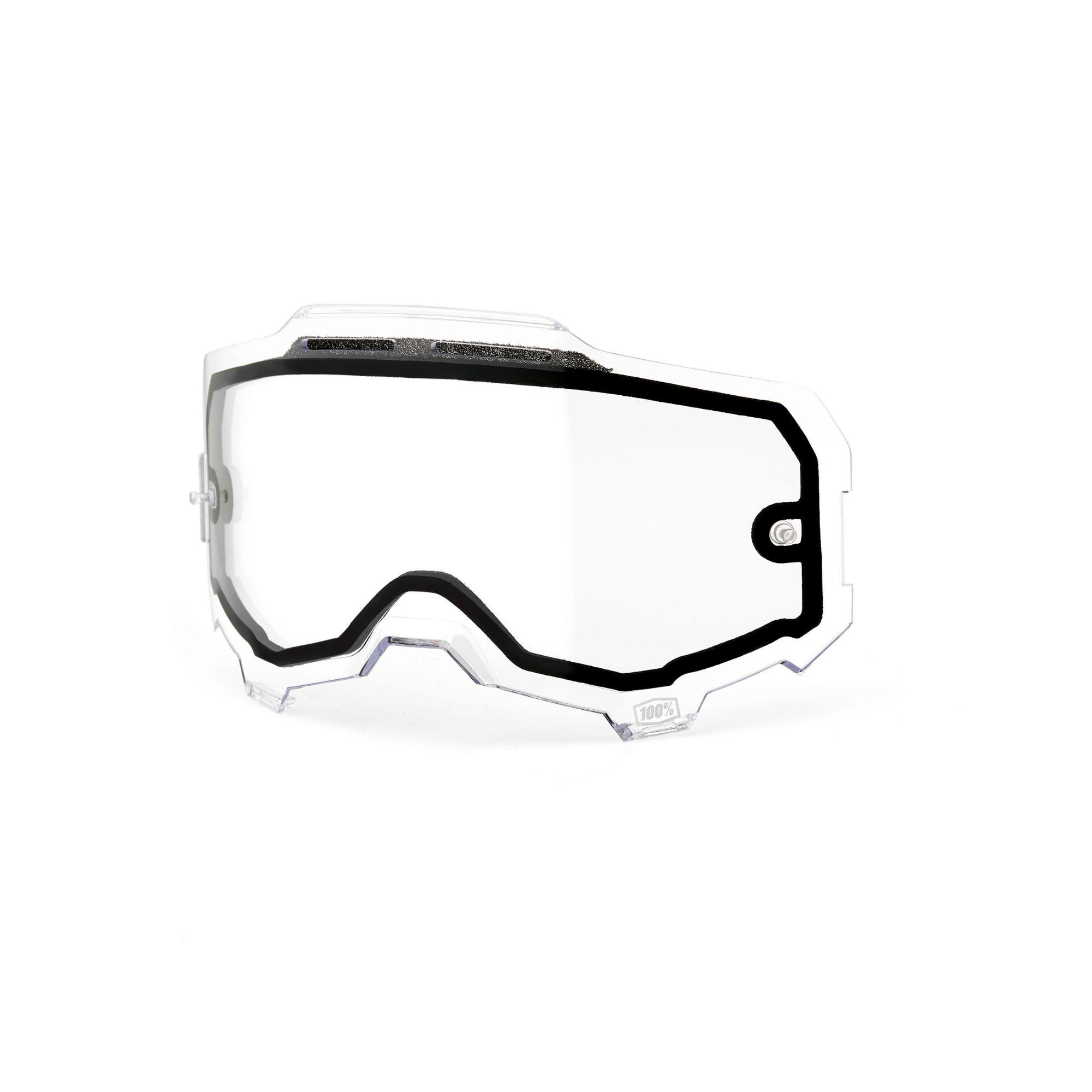 100% Armega Vented Dual Pane Lens Clear FREE 1 YEAR Returns, FREE UK Delivery | ThrottleChimp