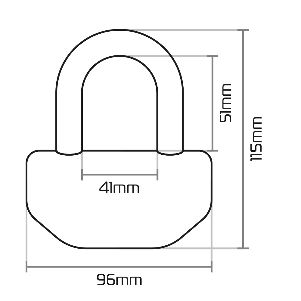 Oxford Boss Disc Lock Fluo Yellow - 12.7mm Shackle FREE 1 YEAR Returns, FREE UK Delivery | ThrottleChimp