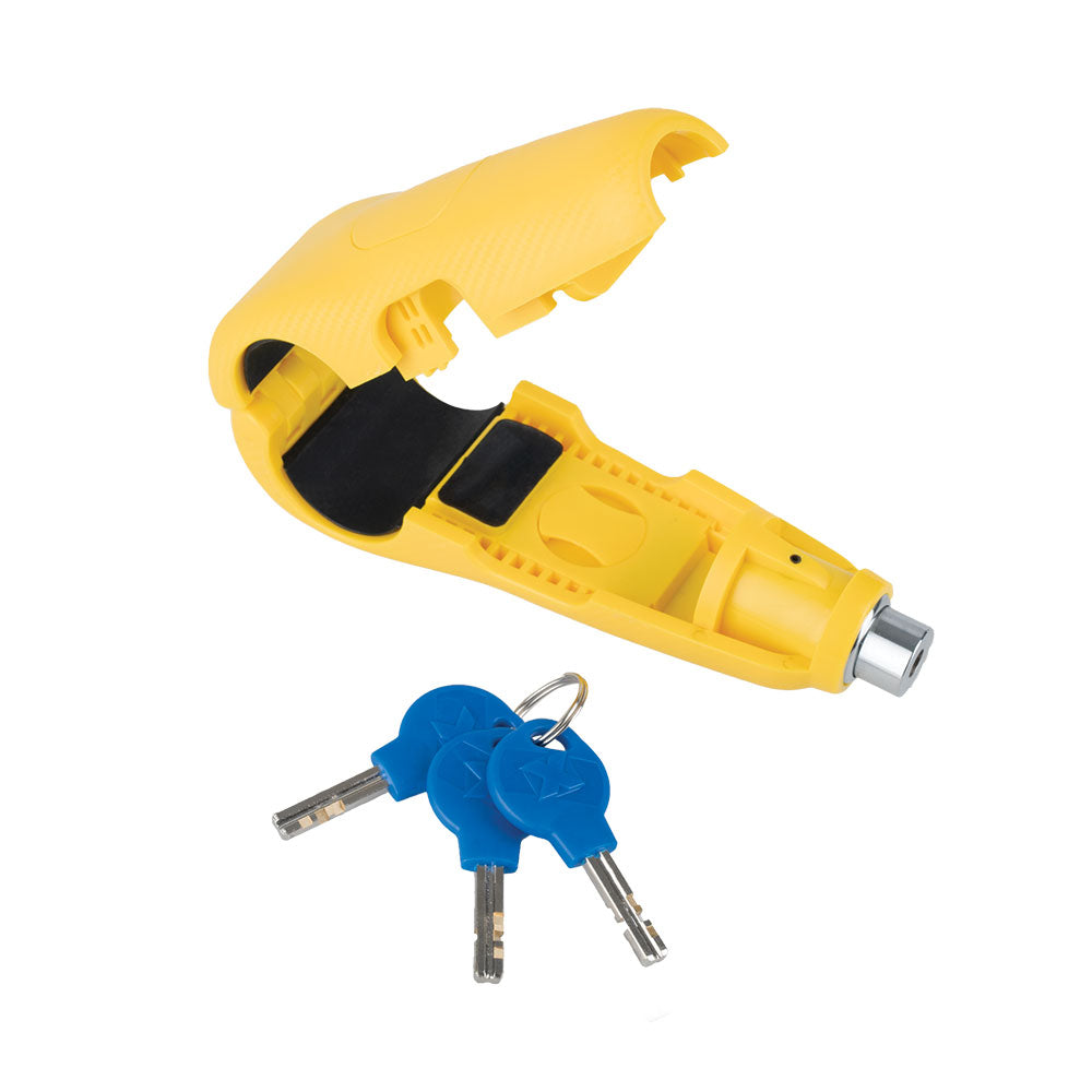 Oxford Lever Lock Yellow FREE 1 YEAR Returns, FREE UK Delivery | ThrottleChimp