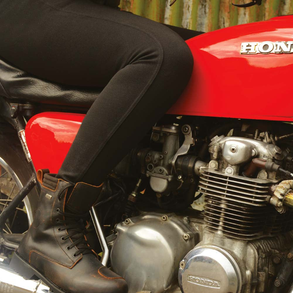 Oxford Super Moto Ladies Legging Black FREE 1 YEAR Returns, FREE UK Delivery | ThrottleChimp