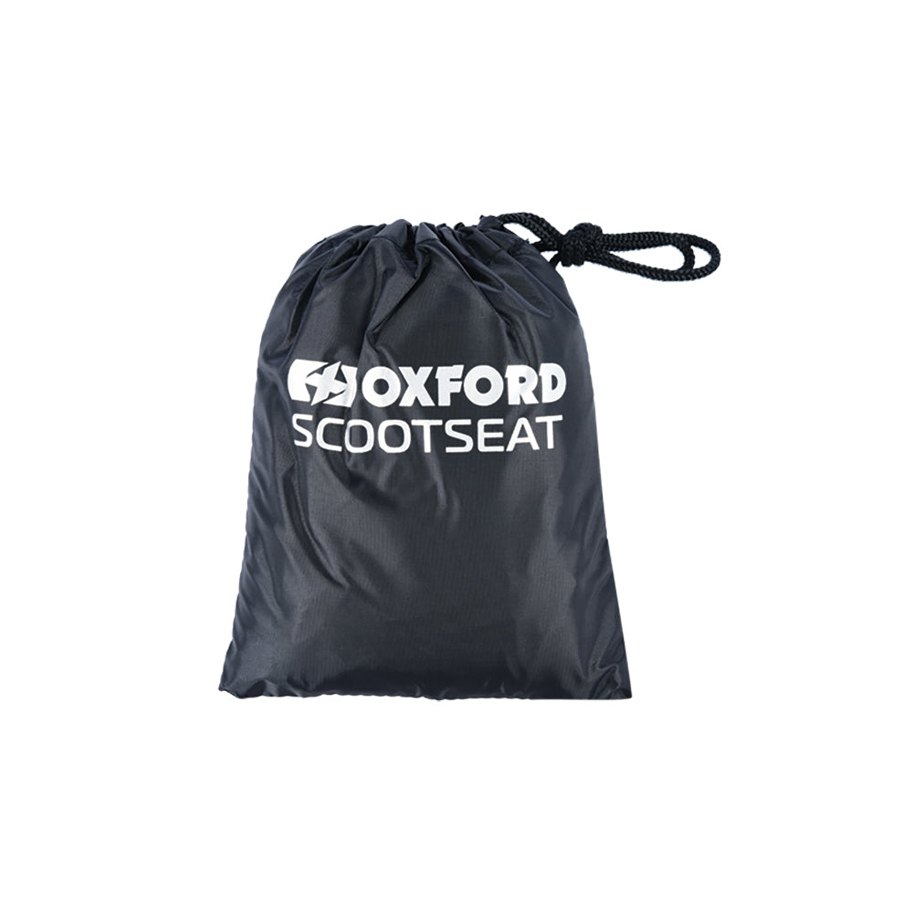 Oxford ScootSeat Cover Black (Image 3) - ThrottleChimp