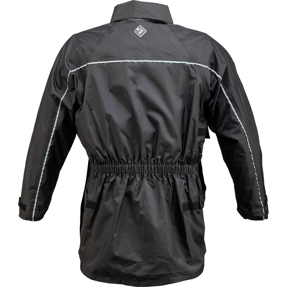 Tucano Urbano Tucanorak Hydroscud Rain Jacket Black (Image 2) - ThrottleChimp