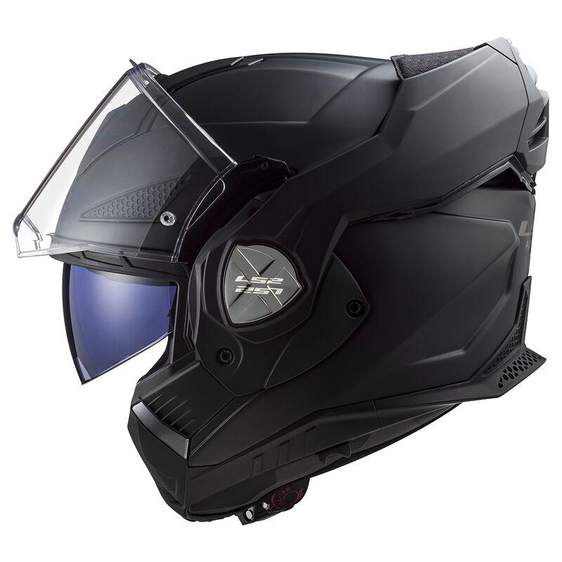 LS2 FF901 Advant X ECE 22.06 Flip-Up Helmet Solid Matt Black FREE 1 YEAR Returns, FREE UK Delivery | ThrottleChimp