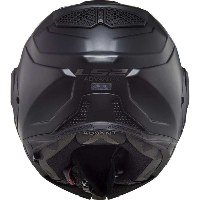 LS2 FF901 Advant X ECE 22.06 Flip-Up Helmet Solid Matt Black (Image 4) - ThrottleChimp