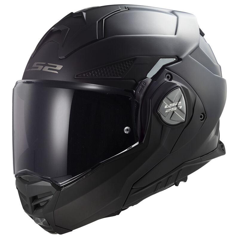 LS2 FF901 Advant X ECE 22.06 Flip-Up Helmet Solid Matt Black - ThrottleChimp