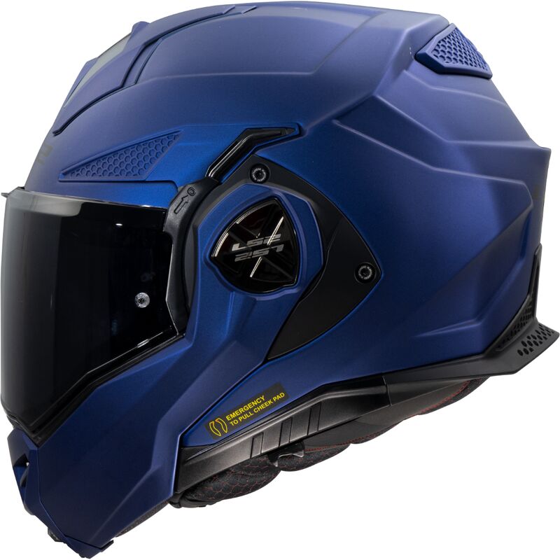 LS2 FF901 Advant X Flip-Up Helmet Solid Navy Blue