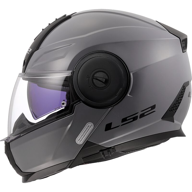 LS2 FF902 Scope 2 Flip-Up Helmet Nardo Grey FREE 1 YEAR Returns, FREE UK Delivery | ThrottleChimp