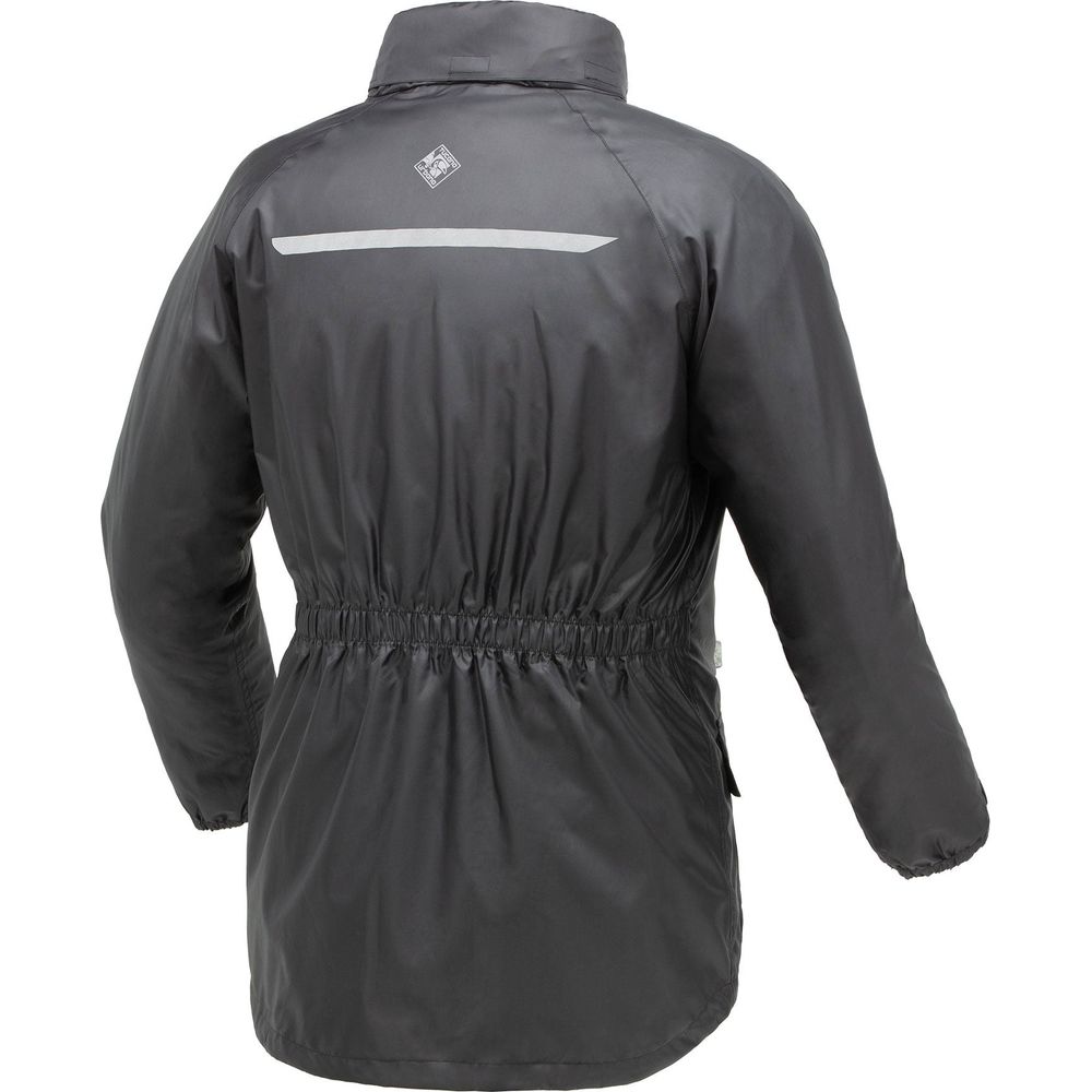 Tucano Urbano Diluvio Day Hydroscud Rain Jacket Black (Image 2) - ThrottleChimp