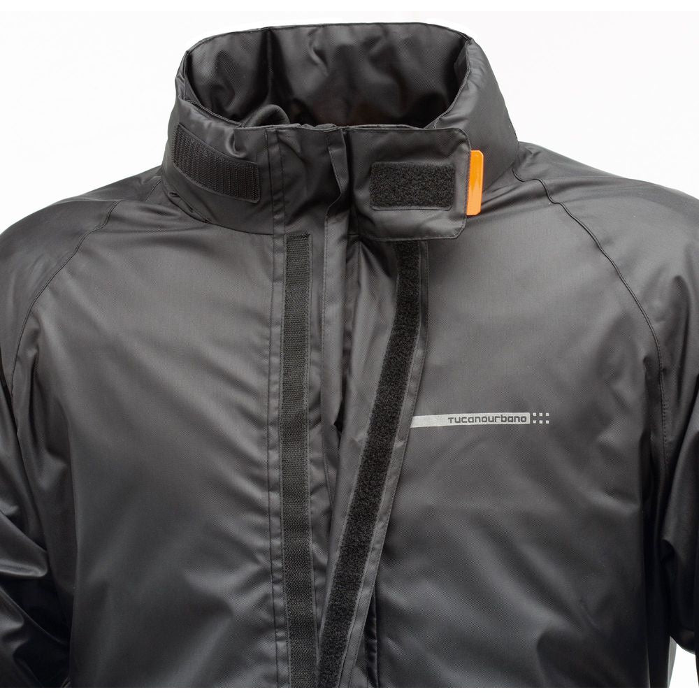 Tucano Urbano Diluvio Day Hydroscud Rain Jacket Black FREE 1 YEAR Returns, FREE UK Delivery | ThrottleChimp