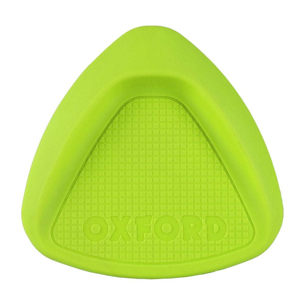 Oxford Magnimate Side Stand Support Fluo Green - ThrottleChimp