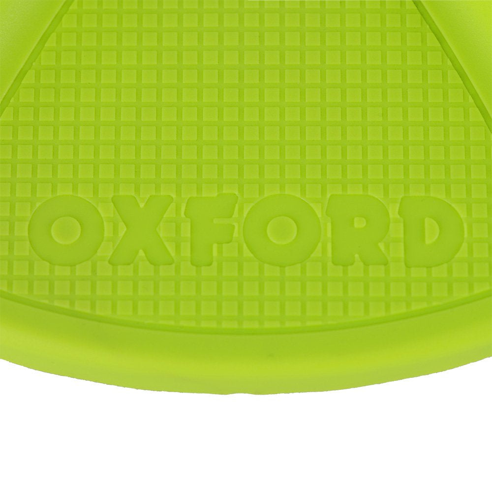 Oxford Magnimate Side Stand Support Fluo Green (Image 6) - ThrottleChimp