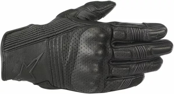 Alpinestars Mustang V2 Gloves Black FREE 1 Year Return, FREE UK Shipping | ThrottleChimp