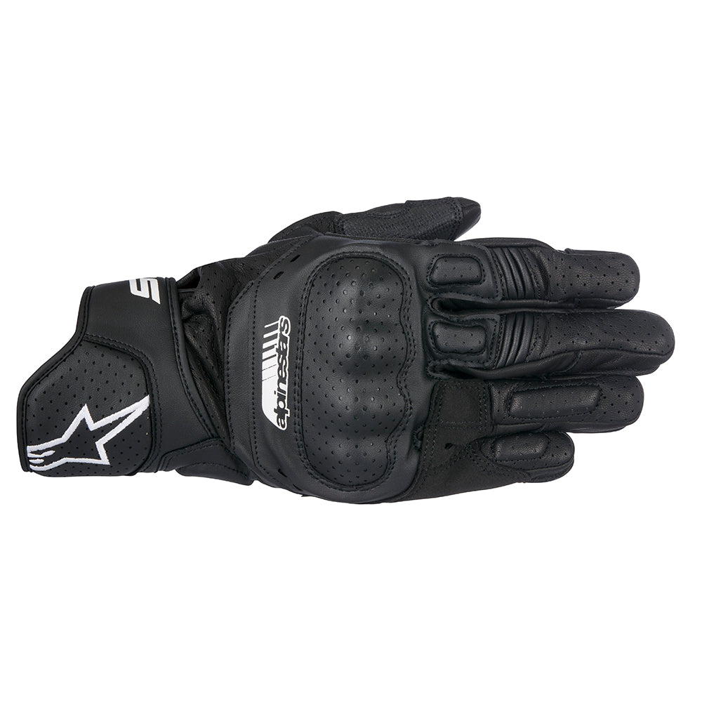 Alpinestars SP-5 Leather Gloves Black - ThrottleChimp