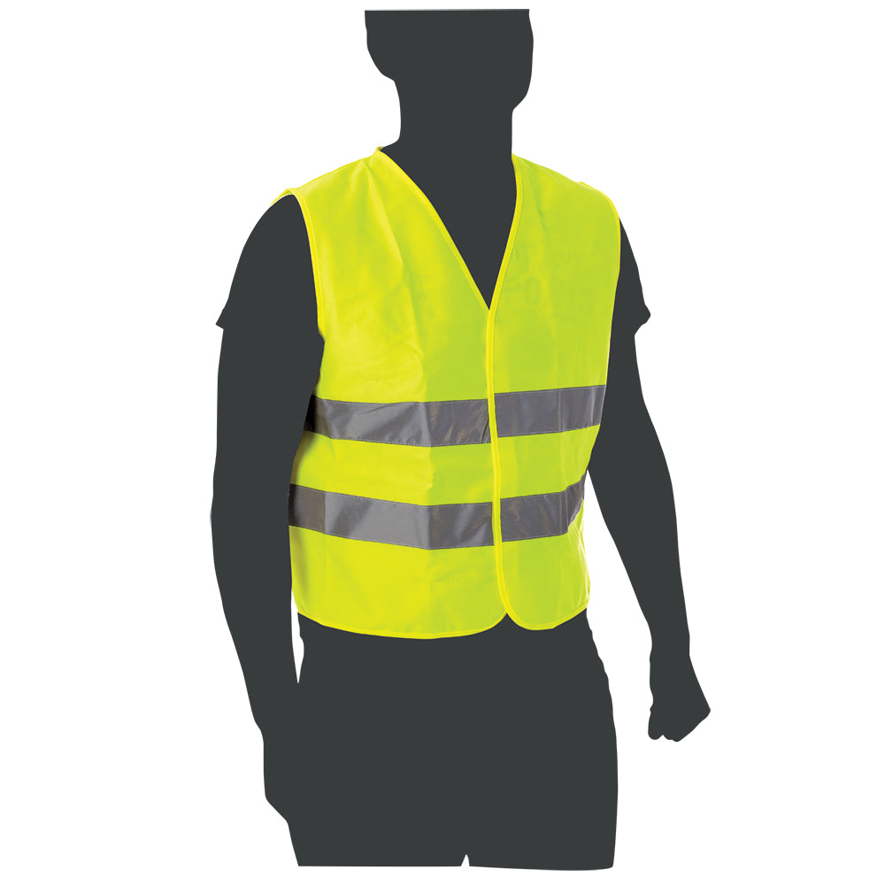 Oxford Bright Reflective Vest Yellow - ThrottleChimp