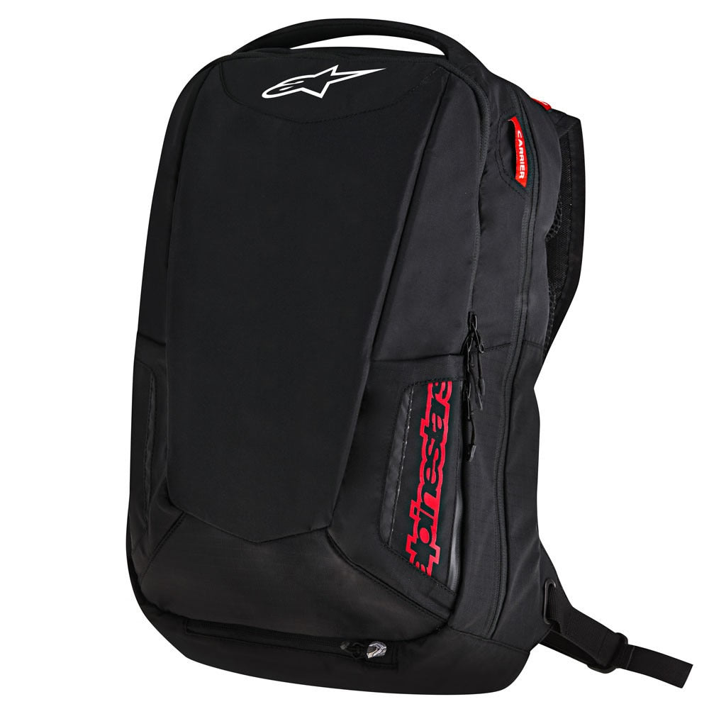 Alpinestars City Hunter Backpack Black / Red - 25 Litres - ThrottleChimp