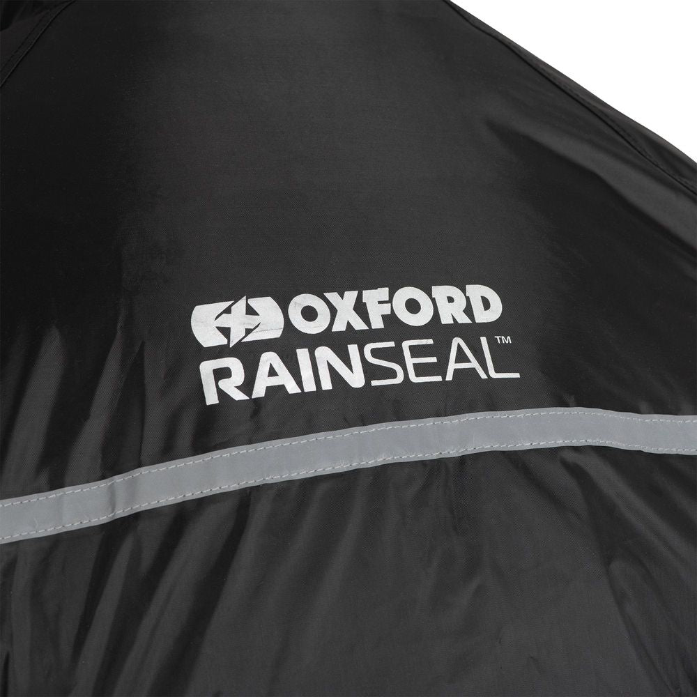 Oxford Rainseal Over Jacket Black (Image 12) - ThrottleChimp