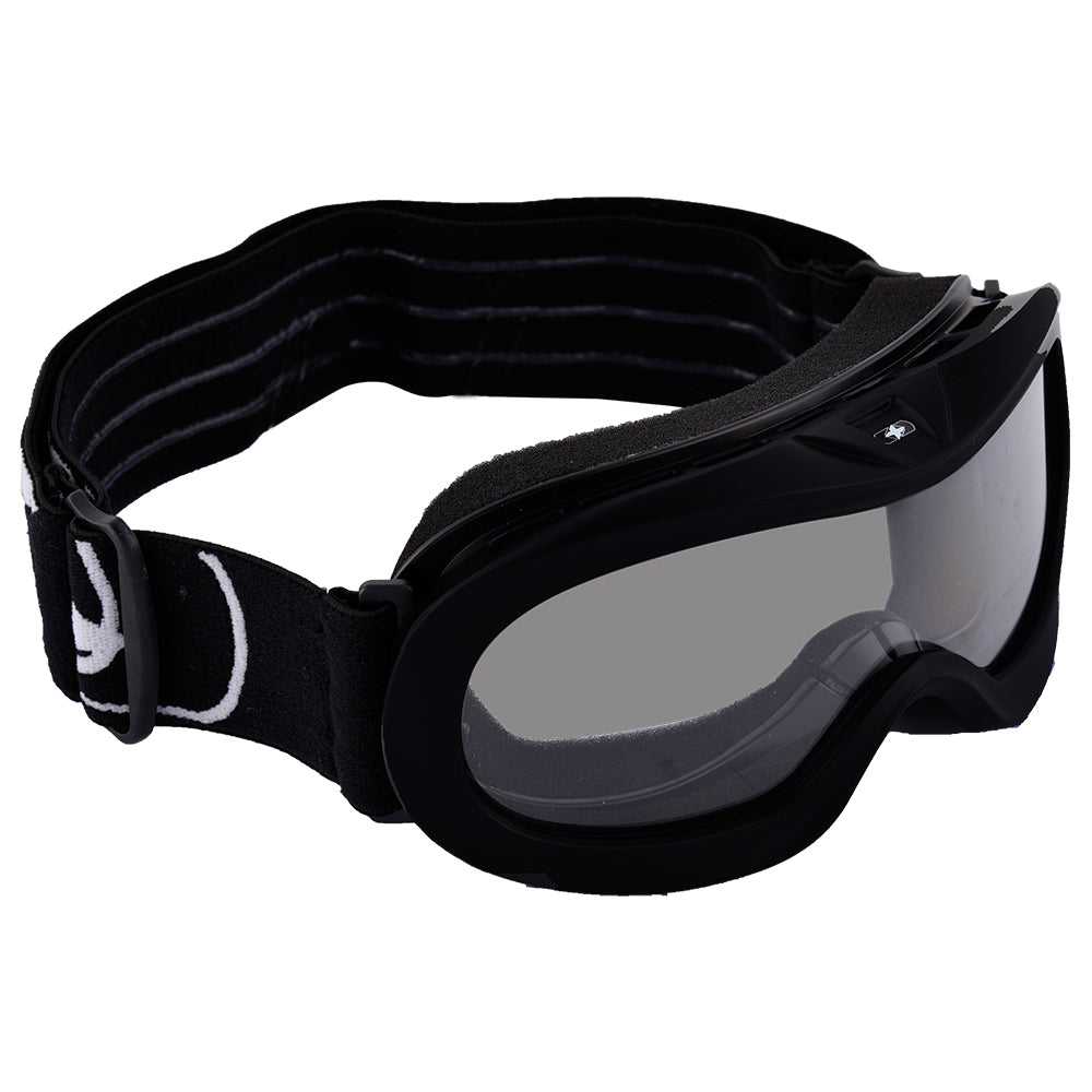 Oxford Fury Junior Goggles Glossy Black - ThrottleChimp