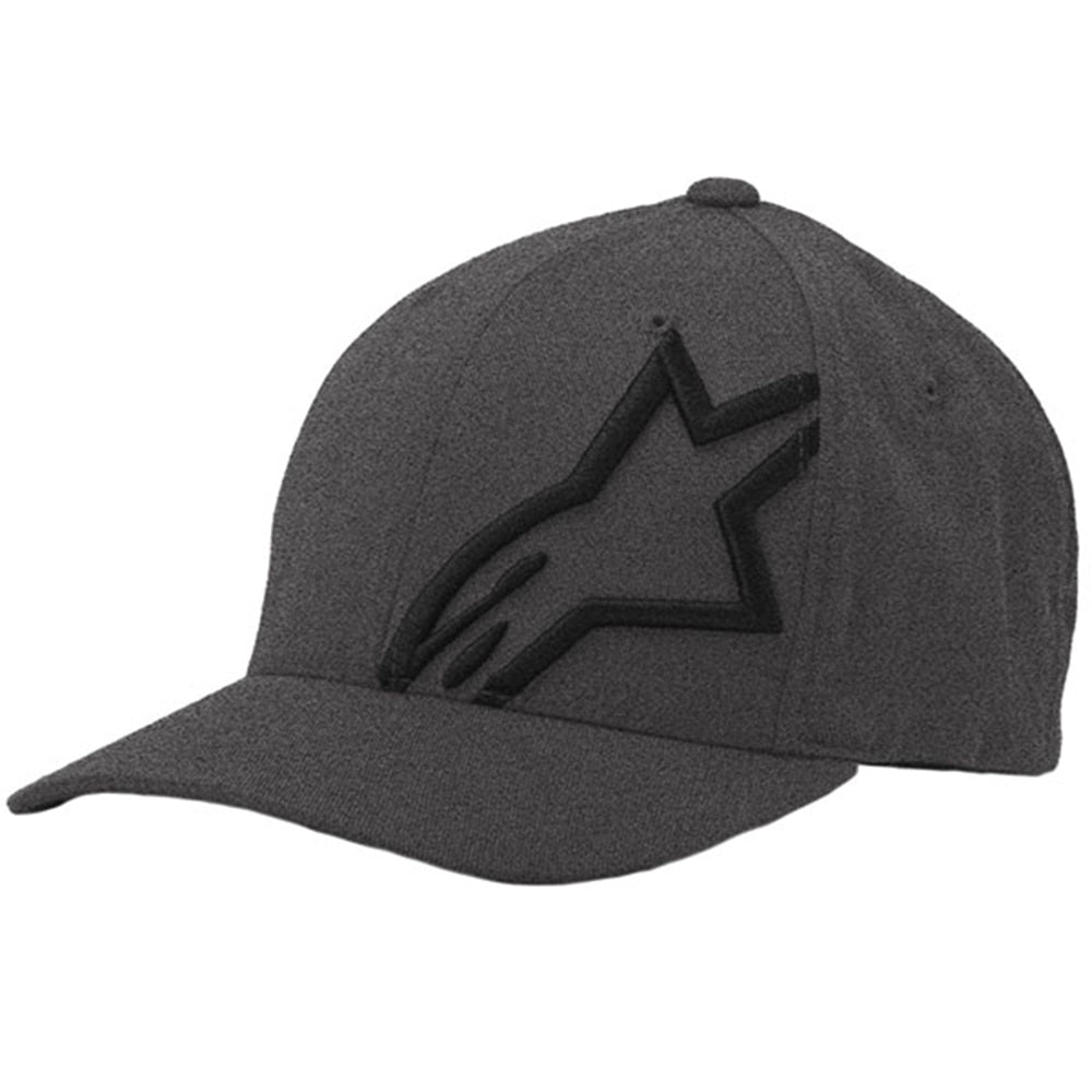 Alpinestars Corp Shift 2 Flexfit Cap Heather Grey / Black - ThrottleChimp