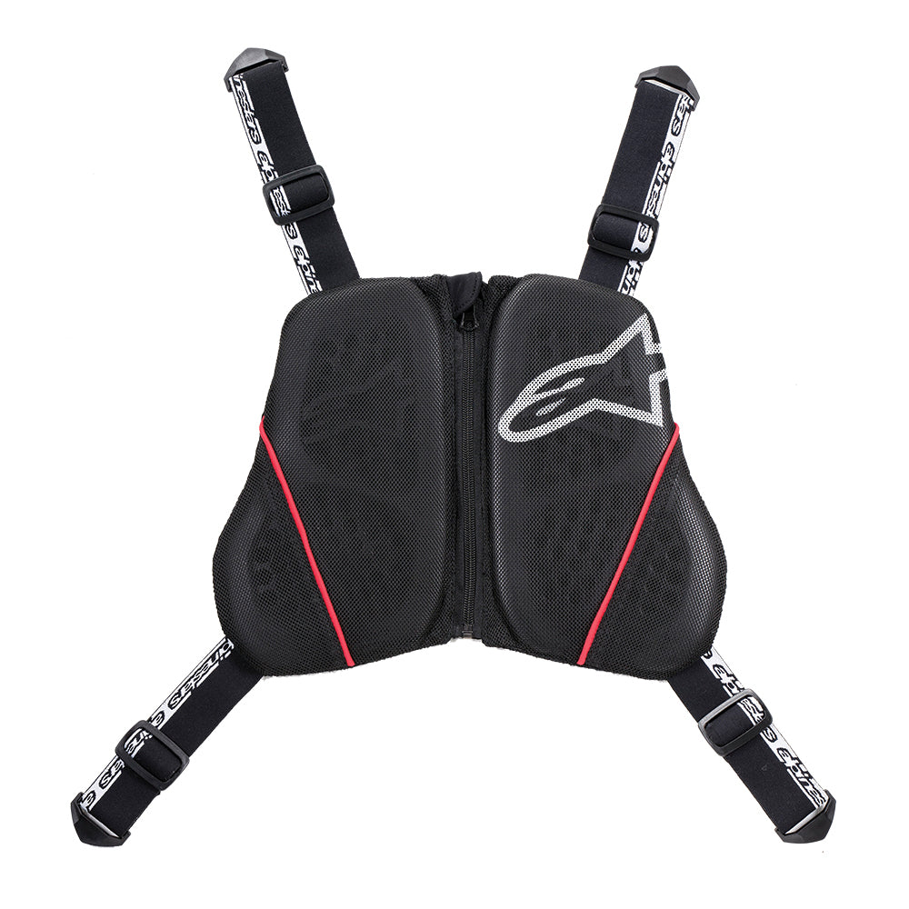 Alpinestars KR-C Chest Protector Black / White / Red - ThrottleChimp