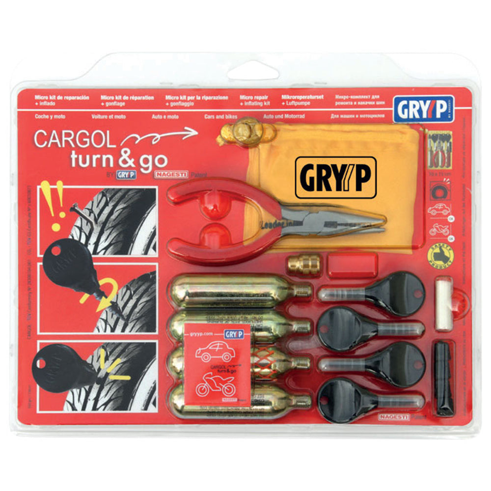 GRYPP Cargol Turn & Go Kit For Road Bike / Car - ThrottleChimp