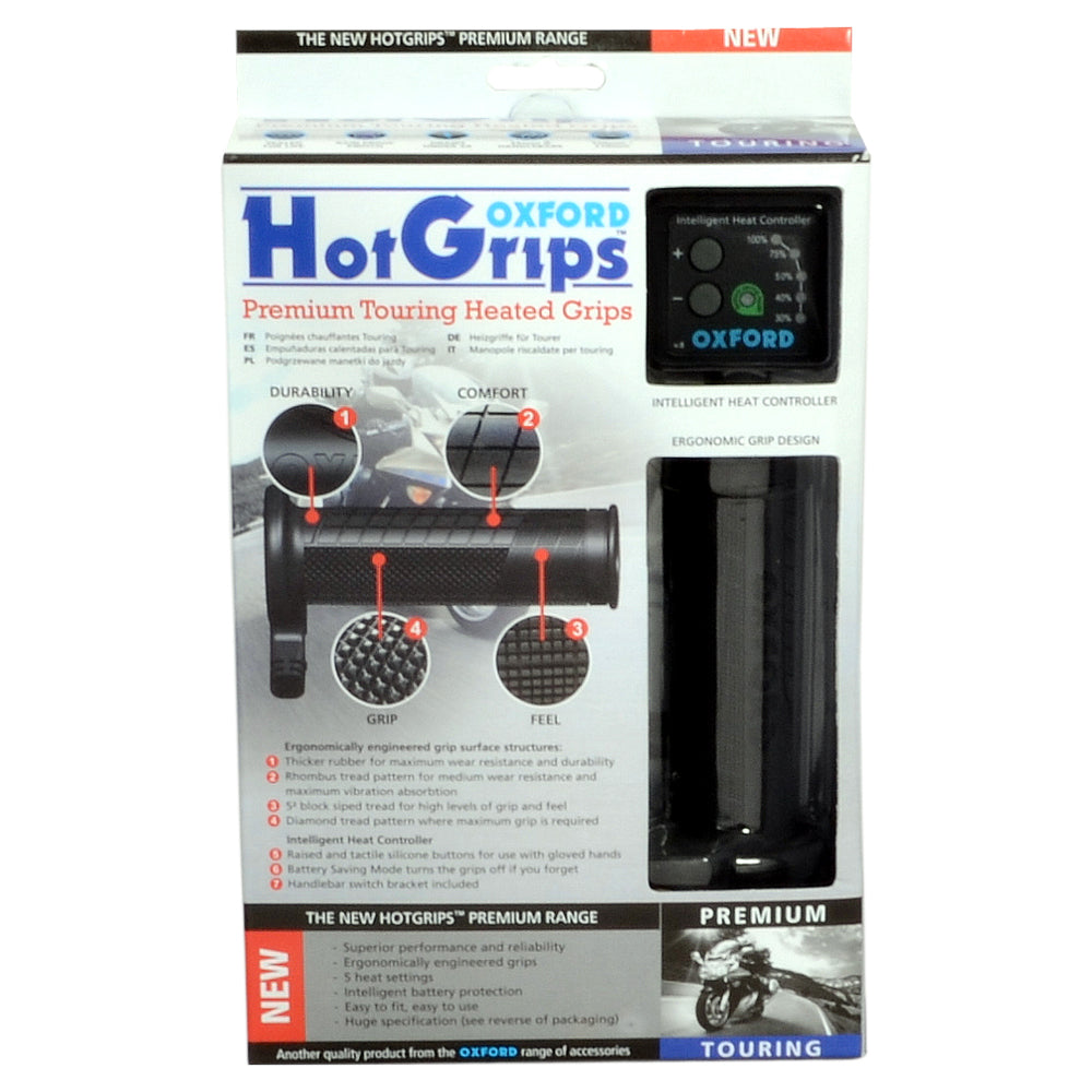 Oxford Premium Touring HotGrips - ThrottleChimp