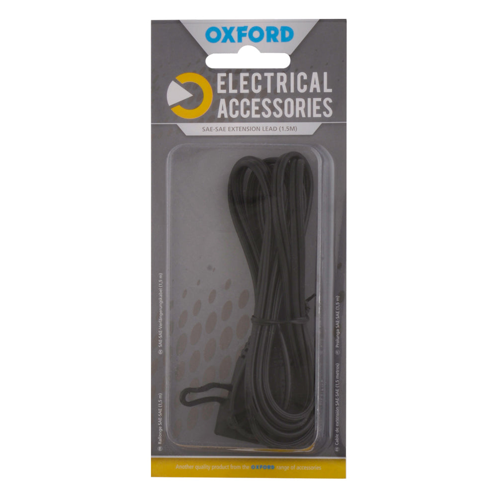 Oxford SAE-SAE Extension Lead - 1.5m - ThrottleChimp