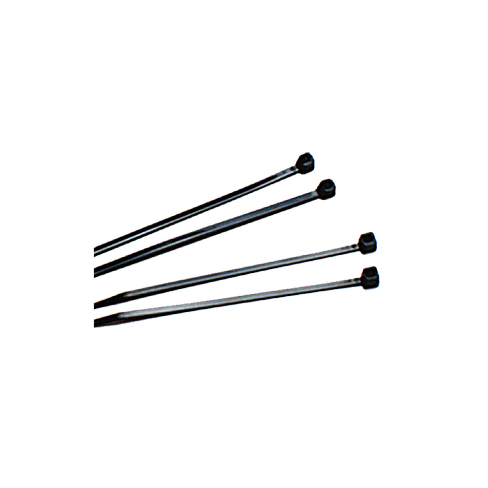 Oxford Cable Ties 2.5 x 100mm Black - Pack Of 100 - ThrottleChimp