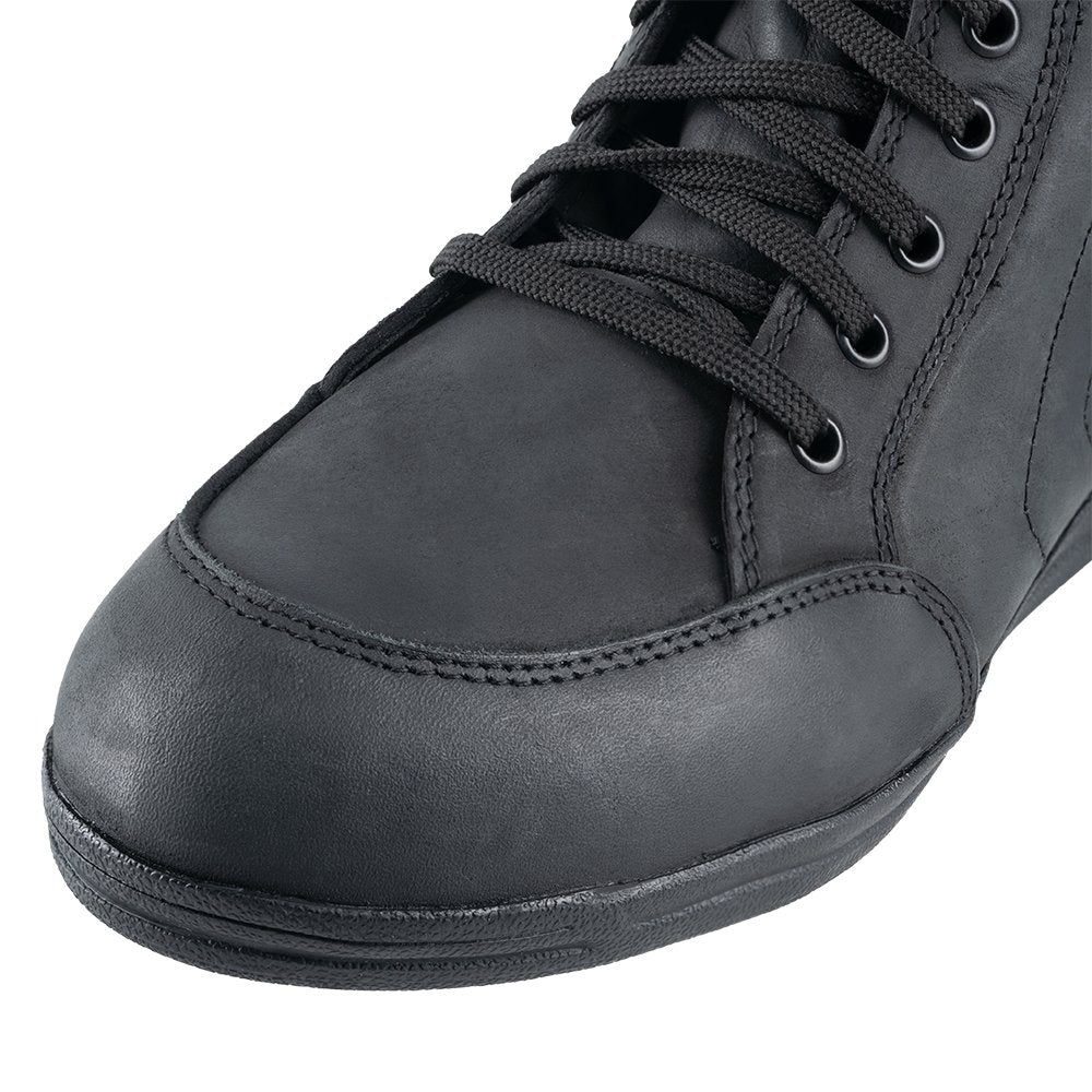 Oxford Kickback All Weather Boots Black FREE 1 YEAR Returns, FREE UK Delivery | ThrottleChimp