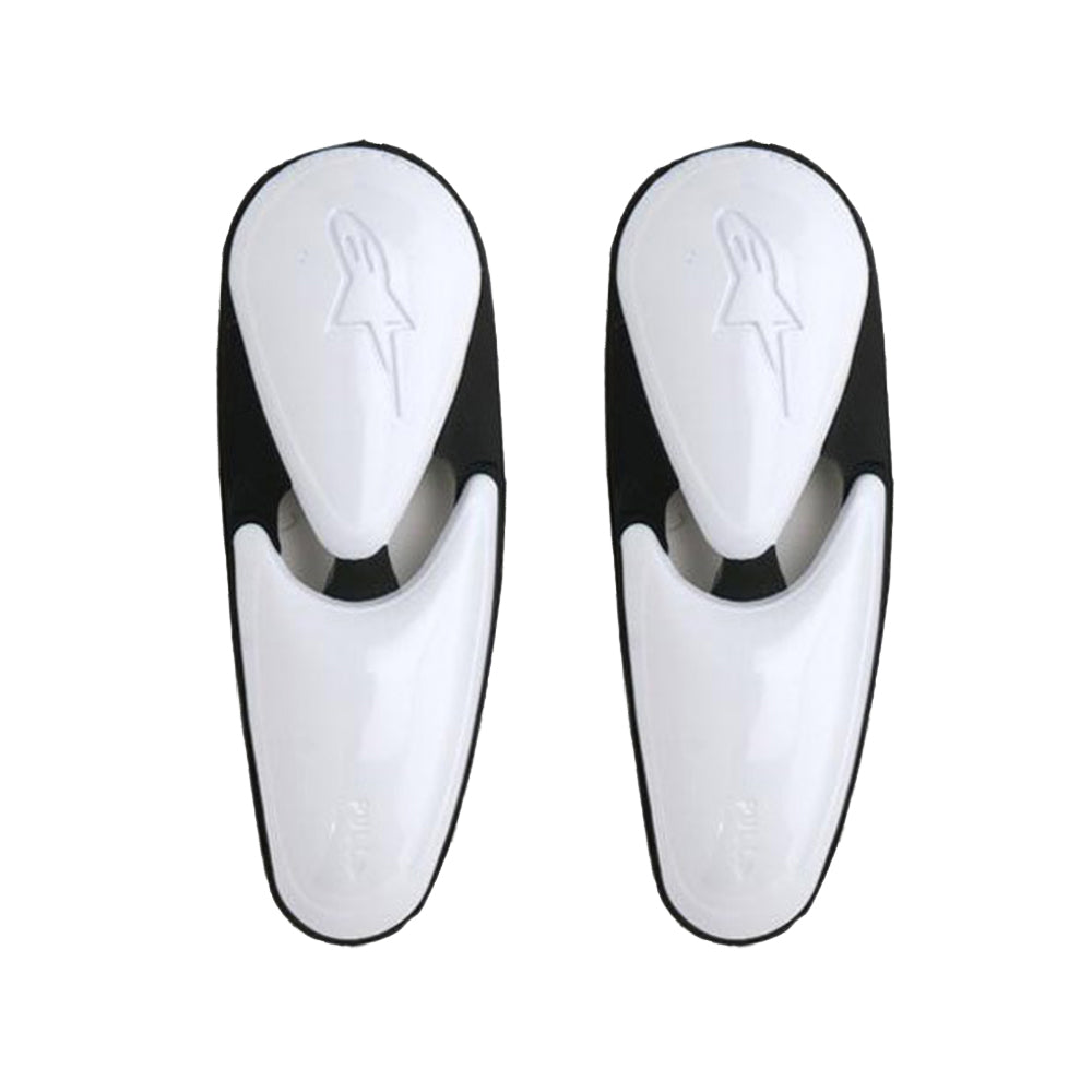 Alpinestars Toe Sliders White For SMX R / 2 / 5 Super Boots - ThrottleChimp