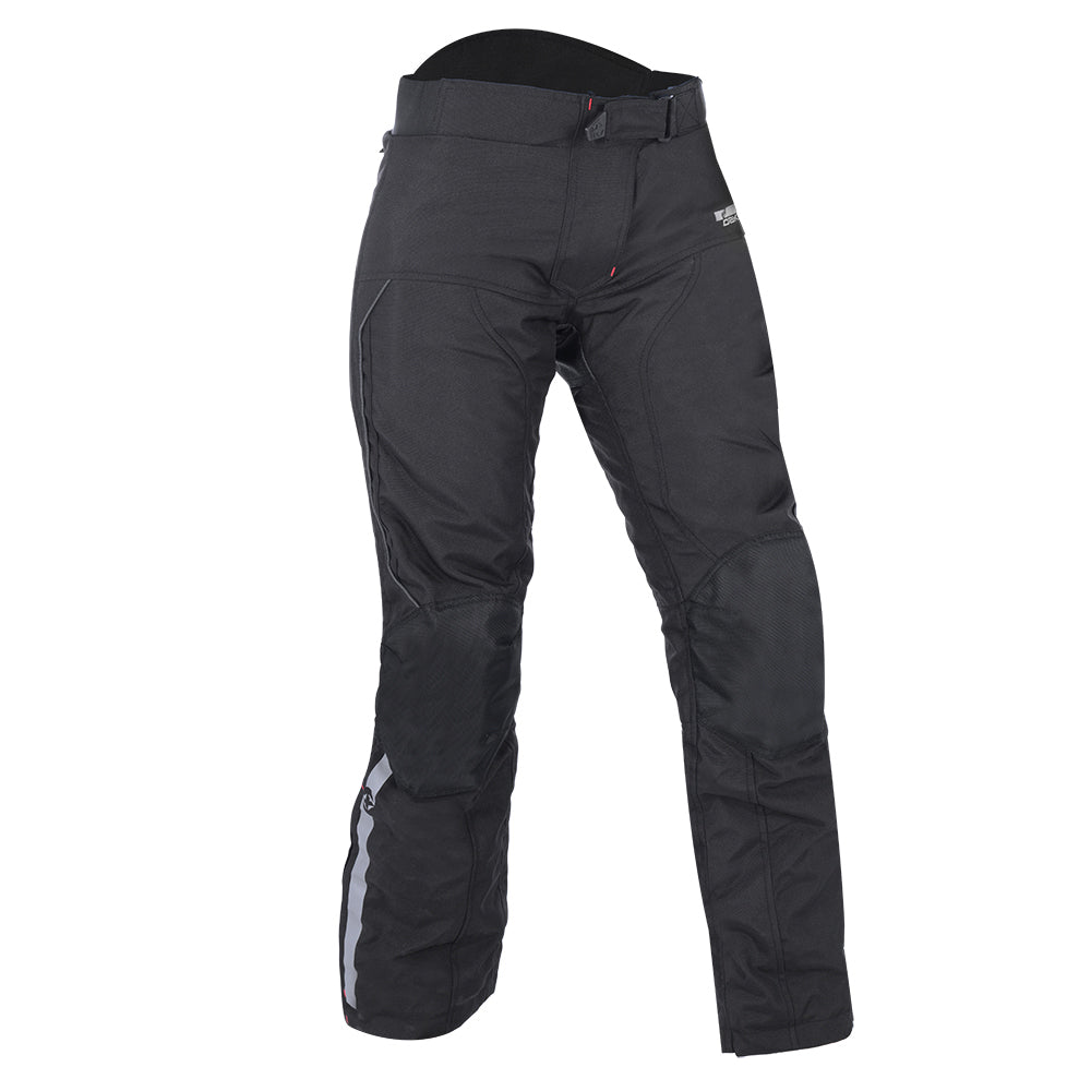 Oxford Dakota 2.0 Ladies Textile Trouser Black - ThrottleChimp