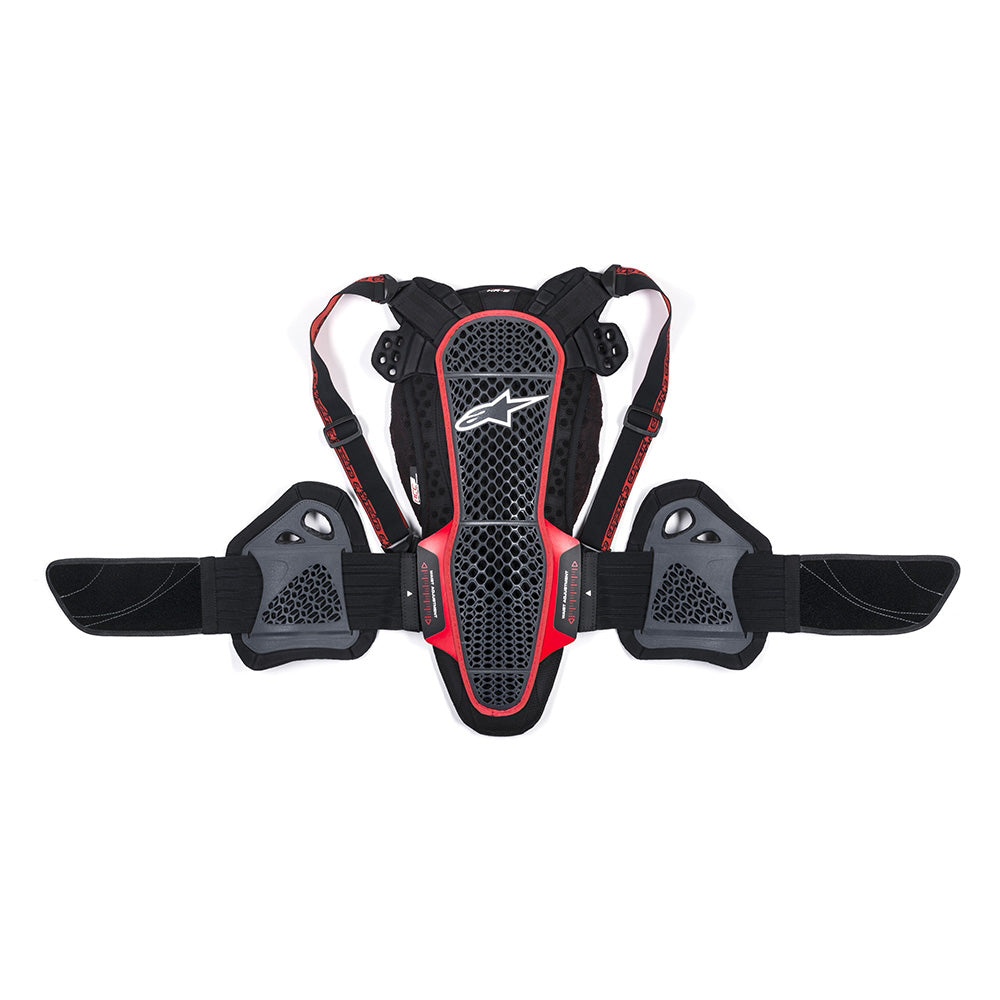 Alpinestars Nucleaon KR-3 Back Protector Smoke / Black / Red - ThrottleChimp